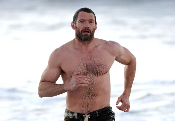 Hugh Jackman shirtless