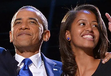 Mini-Michelle: Malia Obama growing up fast