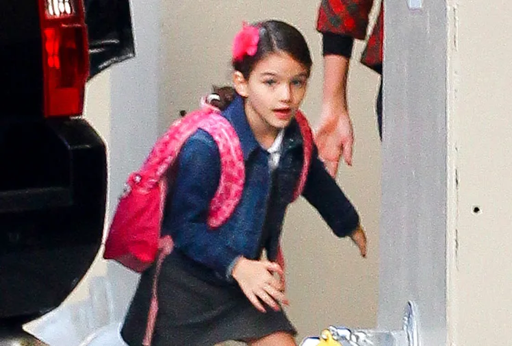 Suri Cruise at school