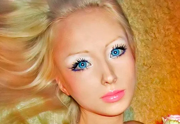 The real life Russian Barbie doll Valeria Lukyanova