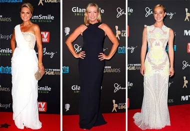 Asher Keddie, Rebecca Gibney and Georgie Gardner.