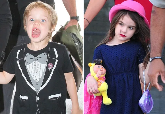 Shiloh Jolie-Pitt and Suri Cruise