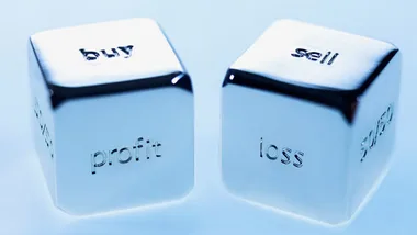 dice, buy, sell, profit, loss, getty images 