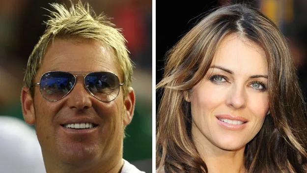 Is Liz Hurley crazy for dating Shane Warne?