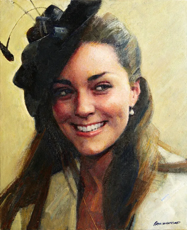 Catherine Middleton portrait auction