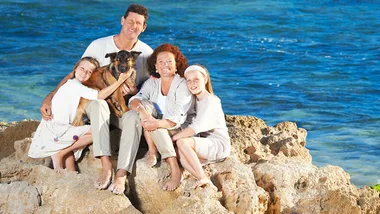 Our family was marooned on a tiny island for five months