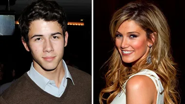 Delta Goodrem sips cocktail while underage toyboy drinks iced tea