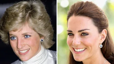 William gives Kate his mother's earrings