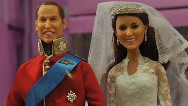 Bizarre new William and Kate dolls released