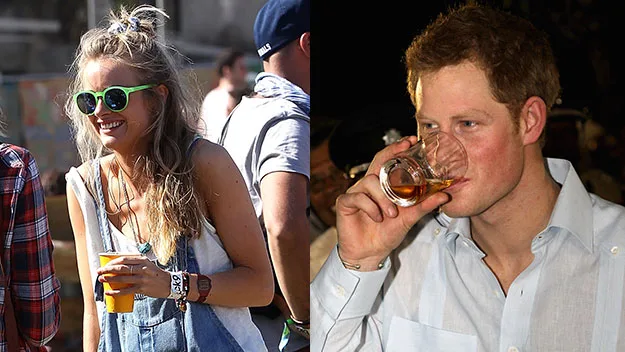 Prince Harry parties until 4am at music festival