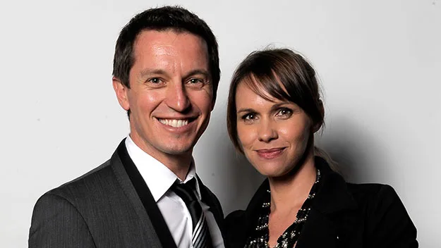 Rove McManus and wife Tasma Walton