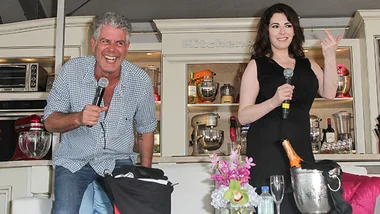 Nigella Lawson and Anthony Bourdain