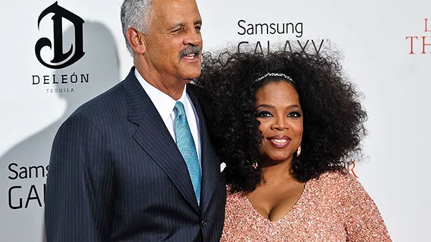 Oprah Winfrey and Stedman Graham.