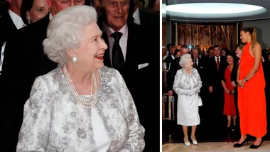 'Tiny' Queen meets 7ft basketballer