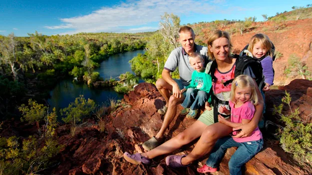 Claudia Bouma and family