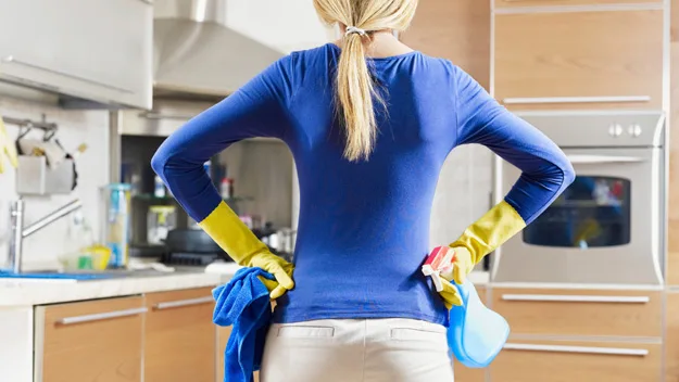 Women still doing more housework, not happy about it