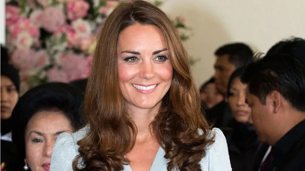 Nervous Kate impresses in first foreign speech