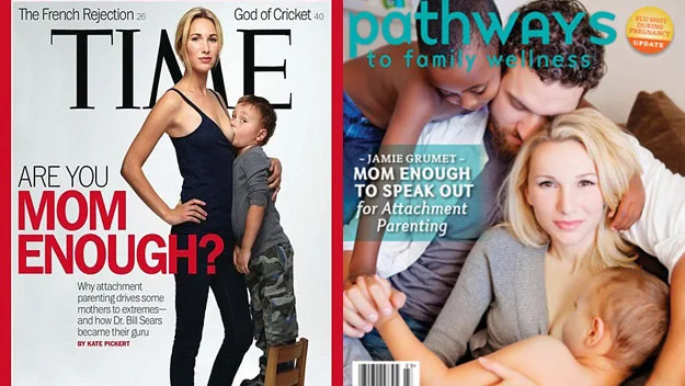 Time's breastfeeding mum slams cover image