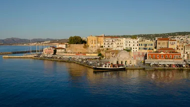 Chania's Venetian port, north-western Crete