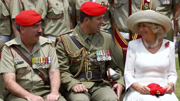 The Duchess becomes a colonel