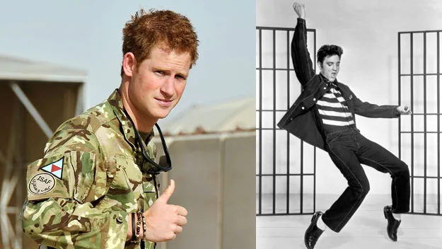 Prince becomes the King: Harry nicknamed 'Elvis'