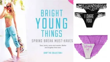 Victoria's Secret condemned for selling sexy underwear for under-18s