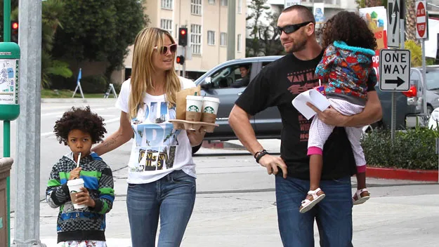 Heidi Klum and family