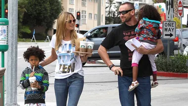 Heidi Klum and family