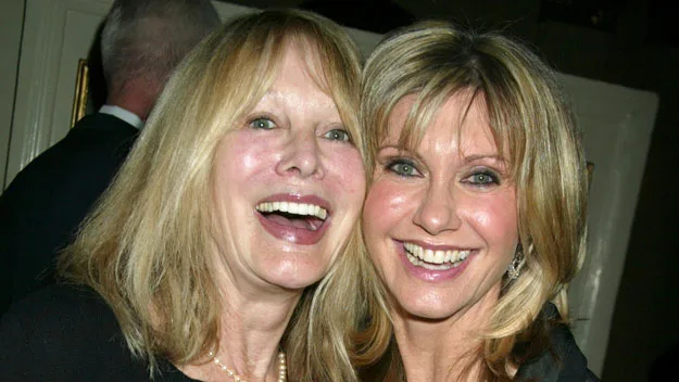 Rona and Olivia Newton-John.