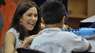 Princess Mary reaches out to refugees in Kuala Lumpur