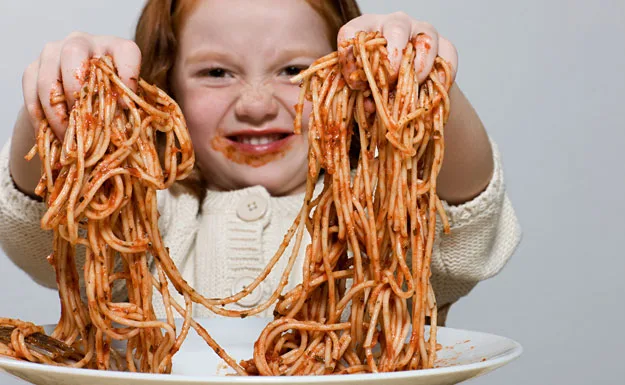 Parents have given up on table manners