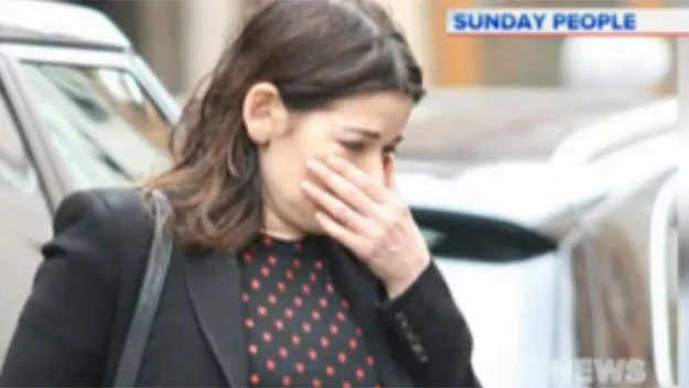 Nigella Lawson crying