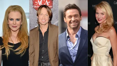 Nicole Kidman, Keith Urban, Hugh Jackman and Naomi Watts 