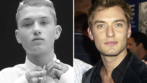 Jude Law's lookalike son lands modelling job