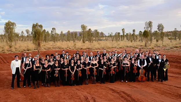 Iconic musicians and iconic landmark make history in Red Centre