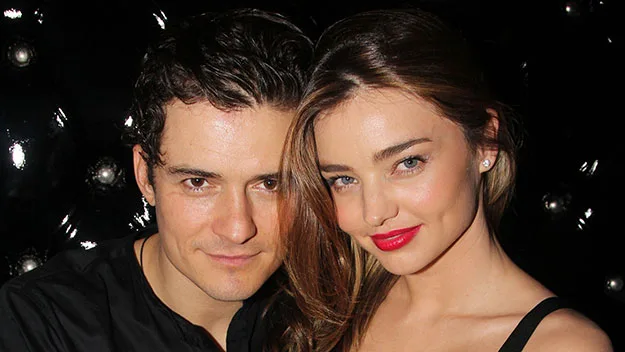 Miranda Kerr and Orlando Bloom in September.