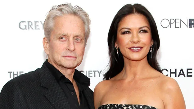 Catherine Zeta-Jones and Michael Douglas.