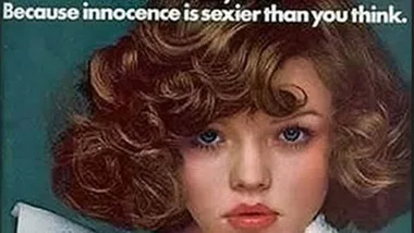Paedophilic retro childrens ad