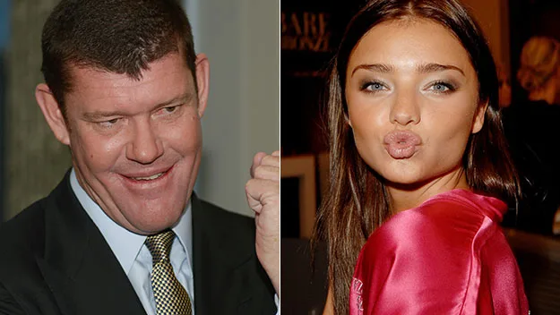 James Packer and Miranda Kerr.