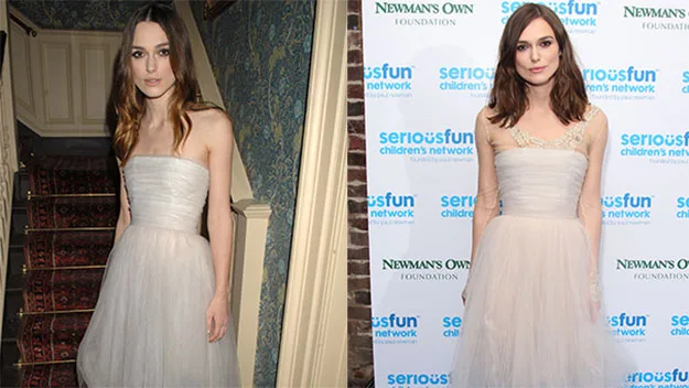 Keira Knightley wedding dress
