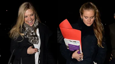 Chelsy Davy and Cressida Bonas