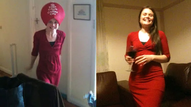 Faye Upston before and after she was given access to Kalydeco.
