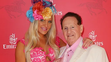 Brynne and Geoffrey Edelsten in happier times.