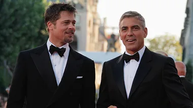 Brad Pitt and George Clooney