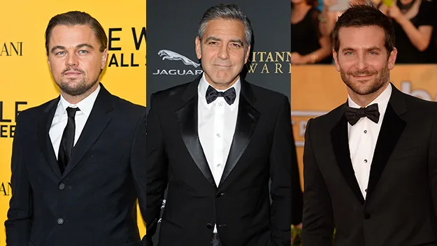 Leonardo DiCaprio, George Clooney, Bradley Cooper