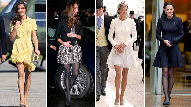 kate middleton in short dress Kate Middleton Yellow Short Dress Paris & Germany Royal Tour 2017