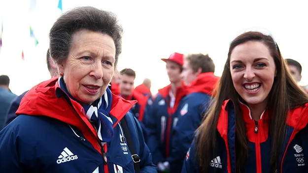 Princess Anne at the Sochi Winter Olympics