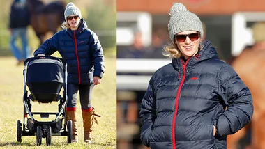 Zara Phillips and Mia 