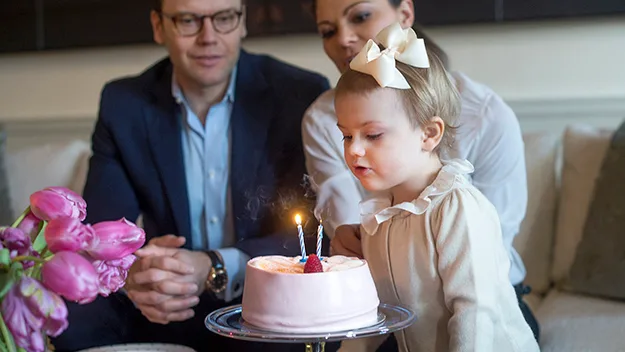 Sweden's Princess Estelle turns two years old