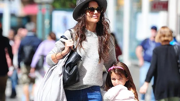 Katie Holmes and Suri Cruise